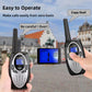 Retevis Rt628 Walkie Talkies For Kids,Toy Gifts For 6-12 Year Old Boys Girls,Kid Gifts Walkie Talkie For Adults Outdoor Camping Hiking(Silvery 1 Pair)