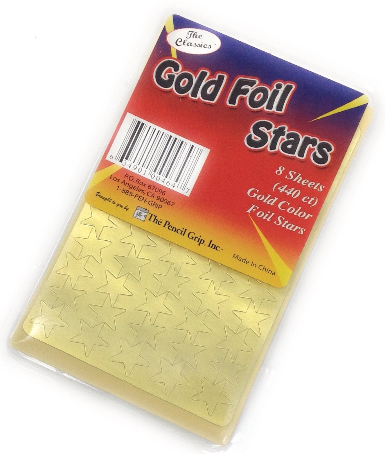 The Classics Gold Foil Star Stickers, Pack of 440
