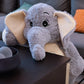 GailiMaiYa Elephant Stuffed Animal Big 15 ' ' Small Stuffed Elephant Plush Toy Soft Huggable Elephant Plush Cute Elephant Plush Toy for Girls Boys Kids Babies Gifts for Birthday Mother 's Day Christmas