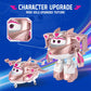 Super Wings Transformer Toys - 5" Golden Girl Airplane Rescue Bots Action Figures for Kids, Pink, Model YW780233, 2-in-1 Fun for Ages 3-7