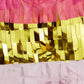 BLUE PANDA Pink and Gold Foil Number 6 Pinata - 6th Birthday Party Decoration - Small 16.5 x 11 Inches Candy Holder