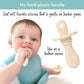 Primastella Silicone Petite Pops - Baby Popsicle Mold - Bpa Free - Dishwasher Safe - 4 Months+ (Oat Teether Pops)