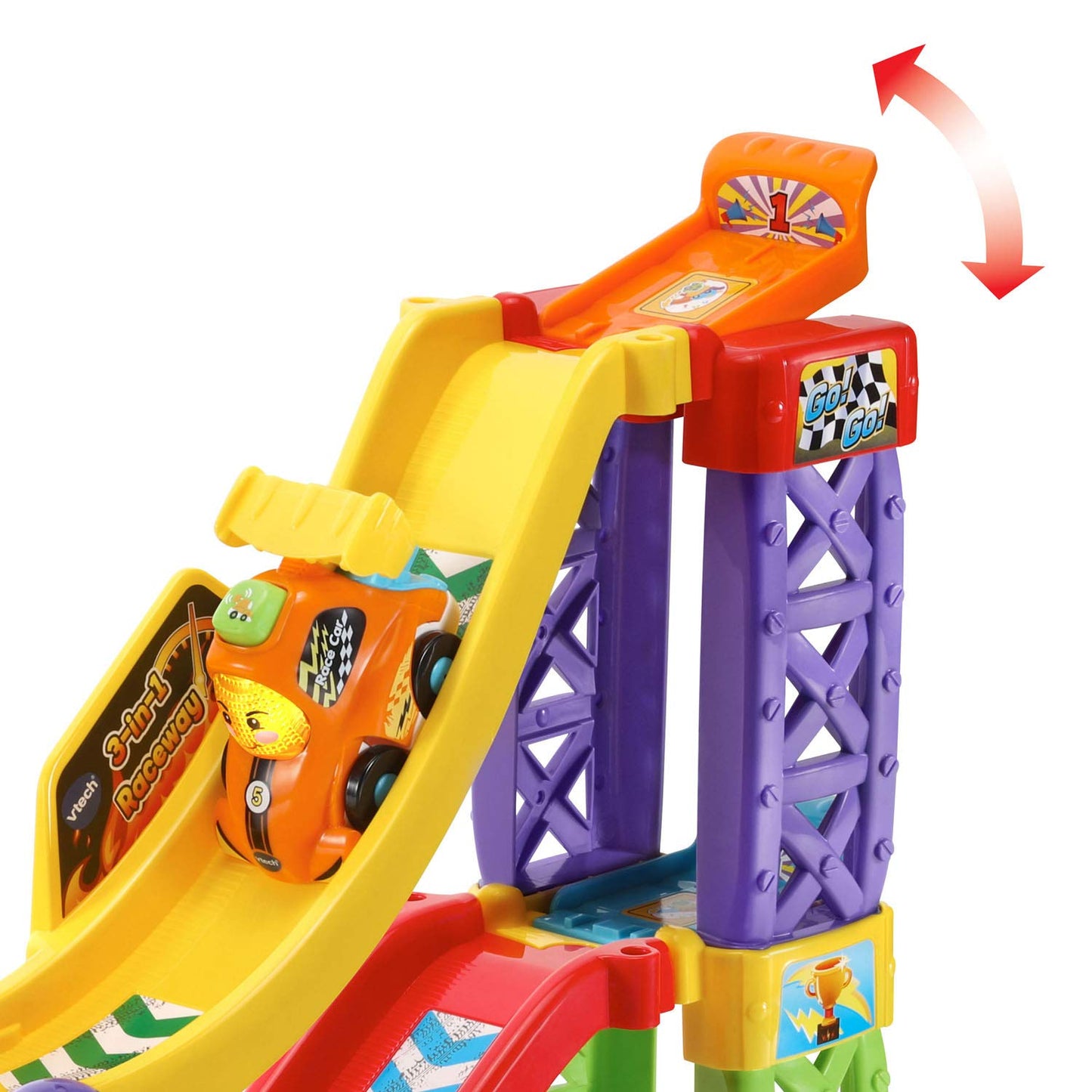 Vtech Go! Go! Smart Wheels 3-In-1 Launch And Go Raceway