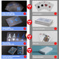 Wjpc Pvc Waterproof Playing Cards, Cool Black Plastic Poker Cards,Deck Of Cards For Game And Party.(Wolf)
