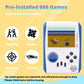 Besosay Kid Mini Handheld Retro Games Console Built in 666 Classic Games  Portable Handheld Video Games Console  3 Inch Screen  1020mAh Battery  Christmas Birthday Present Game Player for Boy Girl