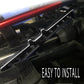 Rcarmumb Alloy Front Rear Chassis Brace Upgrades Part for ARRMA 1/7 Felony 6S BLX,Infraction 6S BLX,Limitless Roller,Aluminum Fr