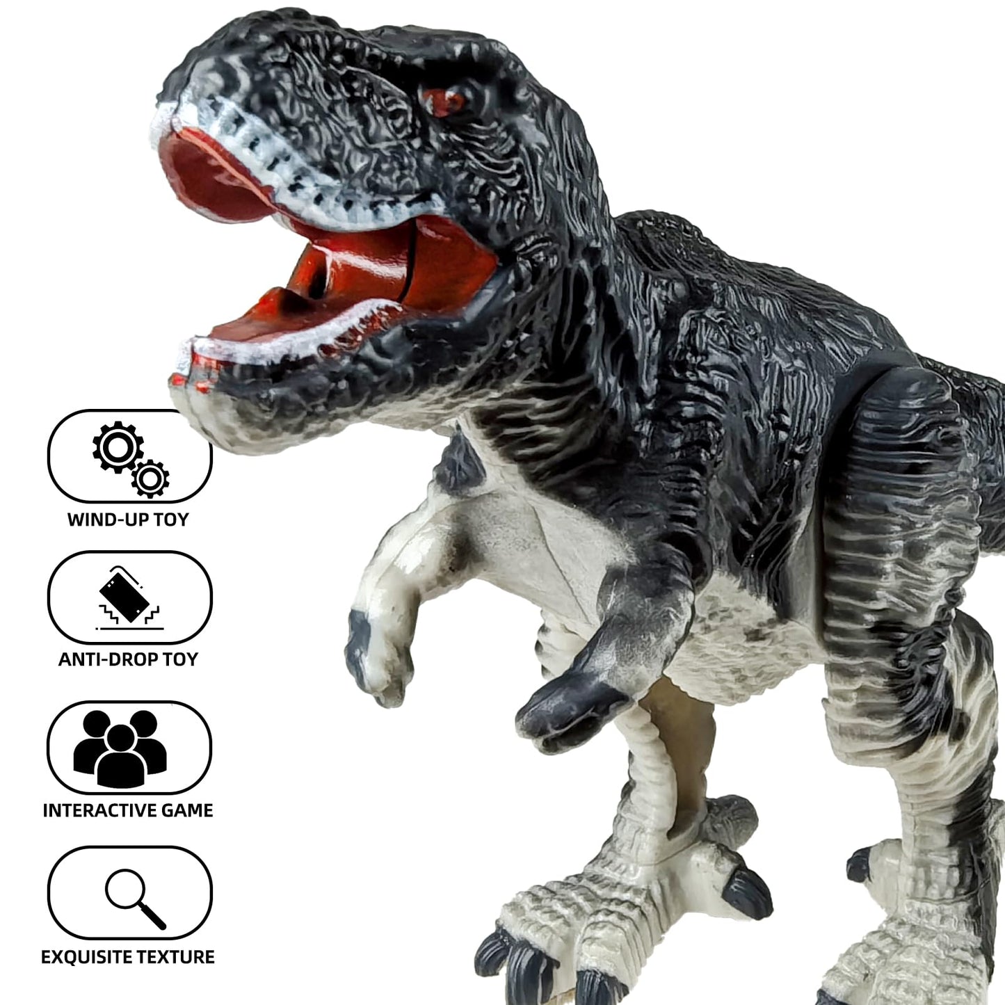 Saurawan T Rex Dinosaur Toy Wind Up Toys For Toddlers, Novelty Easter Wind Up Toys, Dinosaur Toys For Kids 1-3 3-5 5-7, Easter B