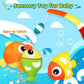 KMUYSL Baby Toys Tackle Box Plush Set - 4 Pcs Colorful Sensory Toys for Infants 0-6 Months with Squeaker Crinkle
