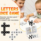 24 Pcs Dice Set, The Crossword Solitaire Game, 6 Sided Dice Crossword Creative Game, Two-Player Parent-Child Interactive Family
