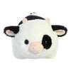 Aurora® Tutie Cow Stuffed Animal - White 10" - Medium Polyester Plush - Comforting Cuddles and Playful Companion