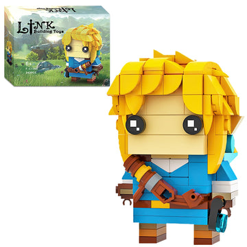 Breath Of The Wild Link Building Sets For Adults Kids, Link Minifigure Building Kit,Game Player Collection Creative Building Blo