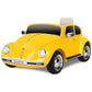 Xcar 12V Electric Car For Toddlers, Ride On Car With Remote Control, Led Light, 3 Speeds, Music, Bluetooth, 3-5 Years Old, Yello