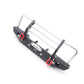 KYX Racing Alloy Front Bumper with LED Lights Upgrades Parts Accessories for RC Crawler Car Axial SCX10 II 90046 Traxxas TRX4 TR