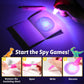 Giftinbox Invisible Ink Pens With Uv Light For Kids, Spy Pen Dinosaur Party Favors For Kids, 24Pack Invisible Ink Pen And Notebook, Uv Pen For Secret Message Escape Room Birthday Party Favors For Kids