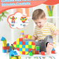 Asago Magnetic Blocks For Toddlers, Kids Building Toys, Creative Stacking Colorful Sensory Block With Magnet, Educational Constr