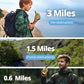 Inspireyes Walkie Talkies For Kids Rechargeable, 48 Hours Working Time 2 Way Radio Long Range, Outdoor Camping Games Toy Birthday Xmas Gift For Boys Age 8-12 3-5, 2 Pack