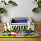 alltogetho Micro Mini Soccer Stadium Model Kit 8831 - Plastic Brick Set for Adults, Small Football Field Puzzle Toy