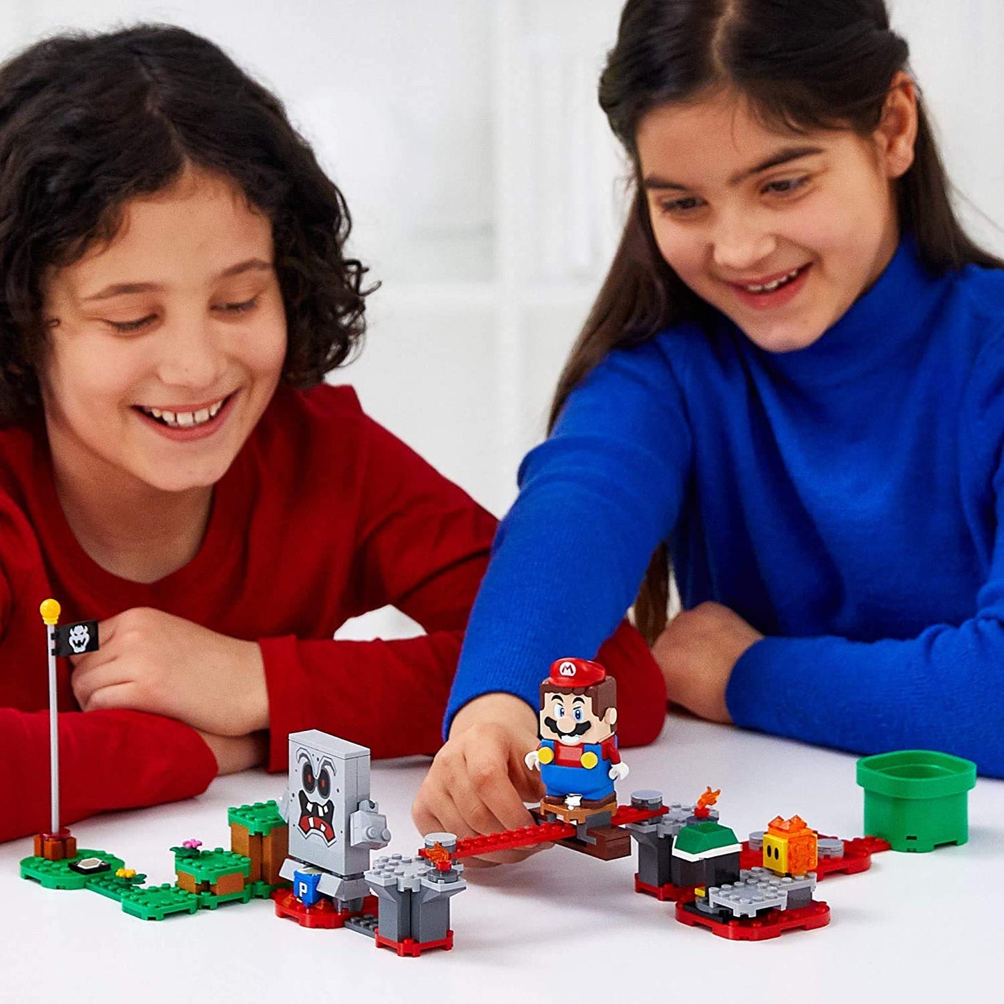 Lego Super Mario Whomp’S Lava Trouble Expansion Set 71364 Building Kit; Toy For Kids To Enhance Their Super Mario Adventures With Mario Starter Course (71360) (133 Pieces)