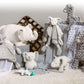 Mary Meyer Afrique Musical Soft Toy Elephant - Fabric, 1 Count, Wind-Up Music
