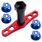 Hobbypark 17Mm Hex Wheel Nuts Adapter With Wheel Hex Wrench Tool For Traxxas X-Maxx E-Revo E-Maxx Summit Monster Truck Rc Tires