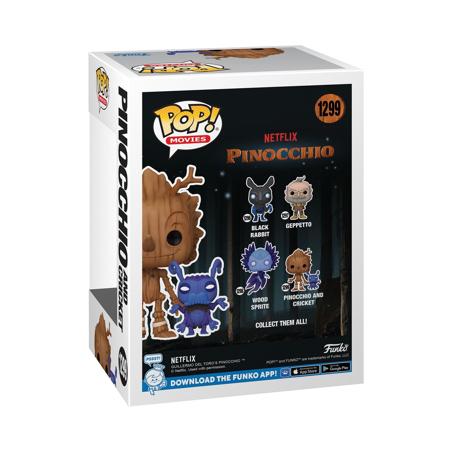 Funko Pop! & Buddy Movies: Netflix Pinocchio - Pinocchio And Cricket