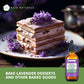 Kate Naturals Lavender Extract - 1oz Vegan Flavoring for Baking & Drinks, Gluten-Free Culinary Lavender Oil