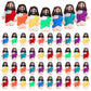 Bememo 50 Pcs Mini Jesus Figures Original Design Jesus Toys Little Figures to Hide and Seek Sunday School Religious Easter Party
