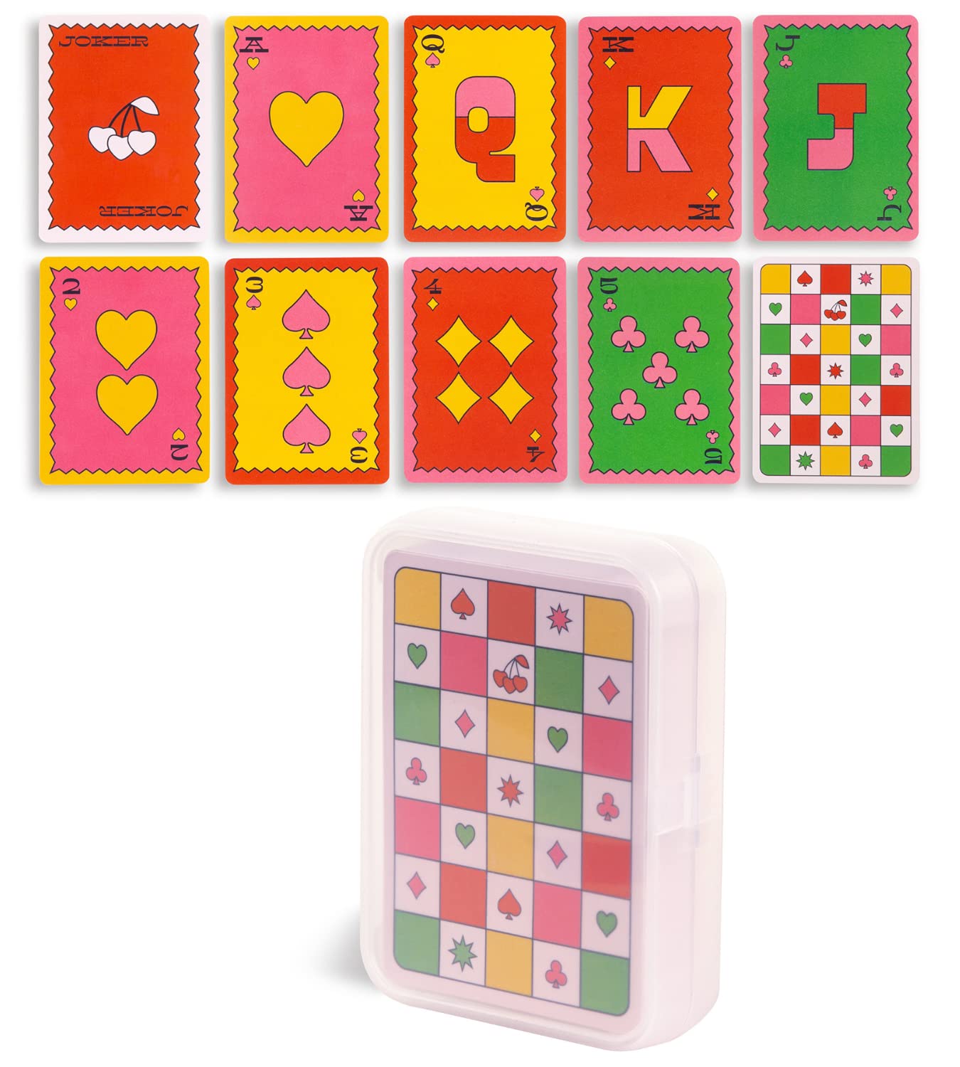 Ban.Do Game On! Waterproof Playing Cards, Standard 52 Deck Of Cards, Waterproof Cards With Storage Case