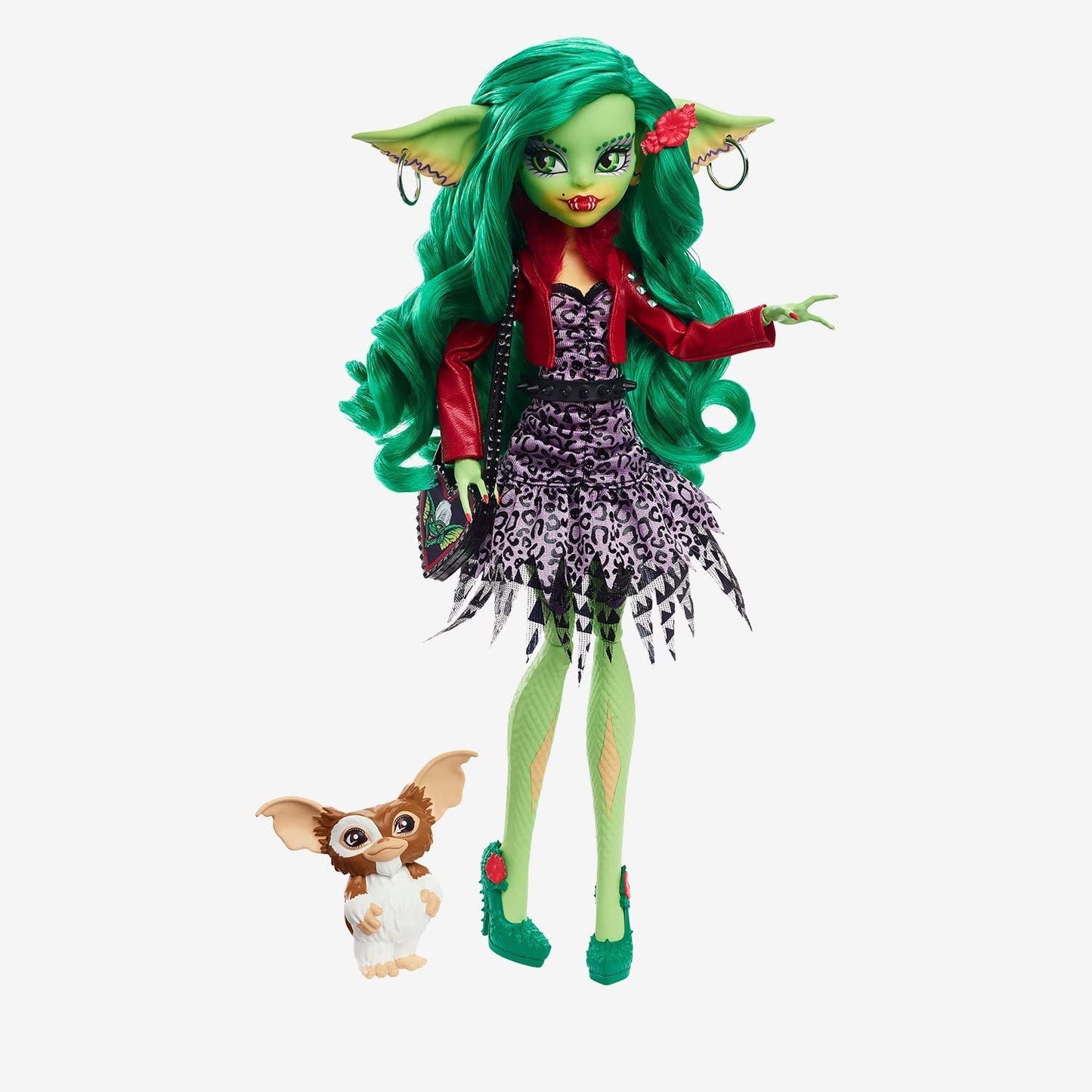 Monster High Greta Gremlin Doll, GRW96, 10.5" Tall, Green Plastic Figure