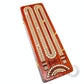 House Of Cribbage  Continuous Cribbage Board Inlaid With Bloodwood/Maple : 2 Tracks With Score Marking Fields For Skunks, Corne