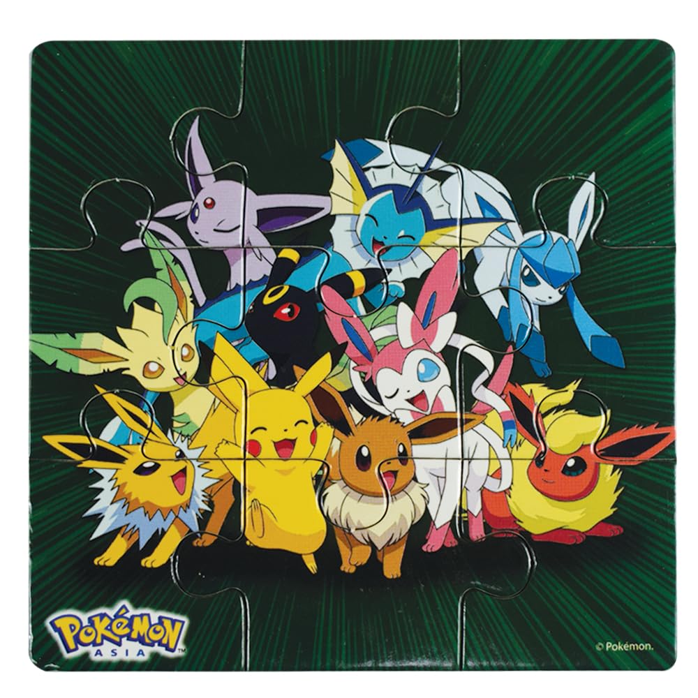Pokemon Style Characters Zigsaw Puzzle, Pack Of 6, Total 96 Pieces, Assortment 2
