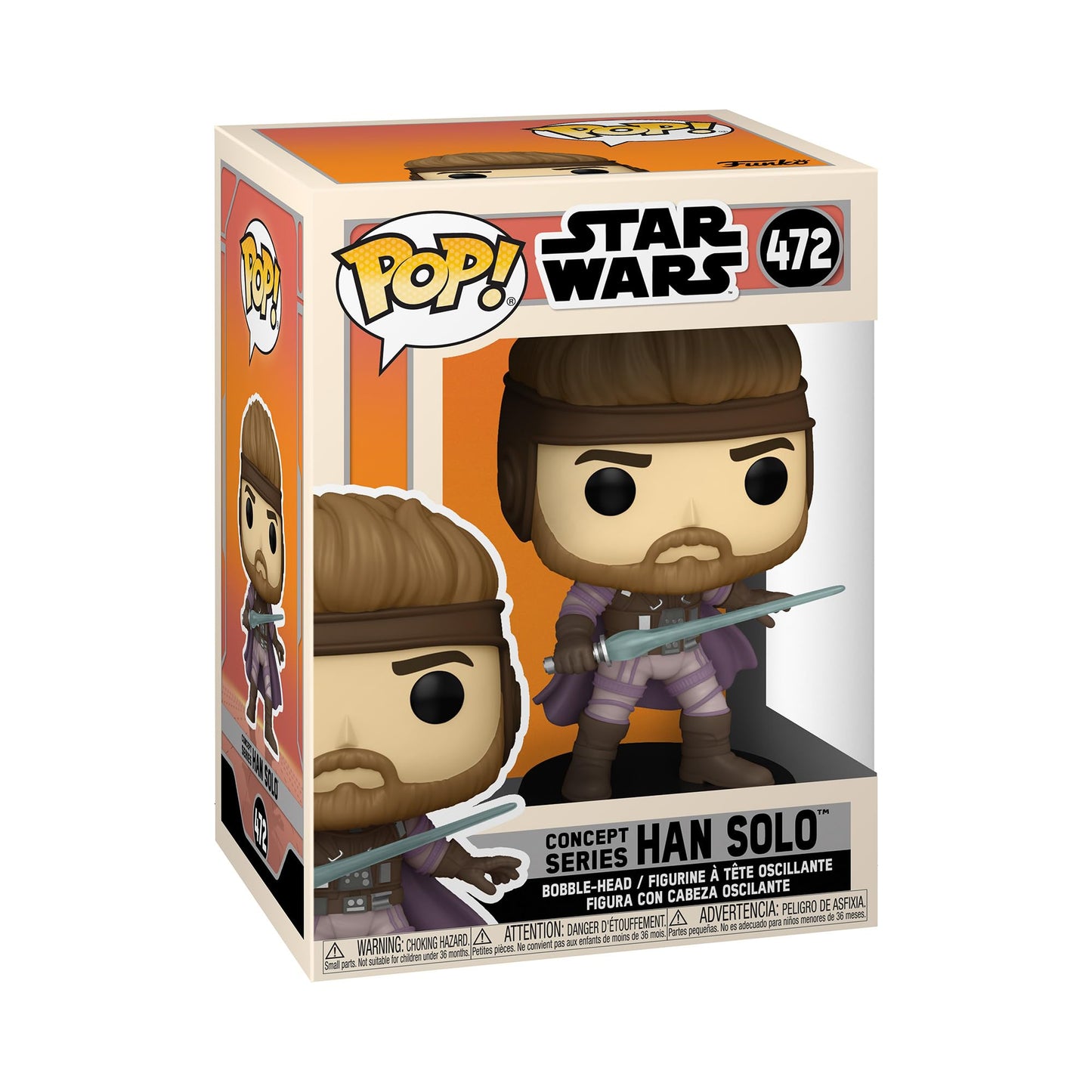 Funko Pop Star Wars: Concept Series - Han Solo,Multicolor