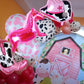 Kwuz Western Cowgirl Balloons Pink Party Decorations, Retro Horse Cowgirl Hat Boot Balloons Girls Western Theme Rodeo Birthday P