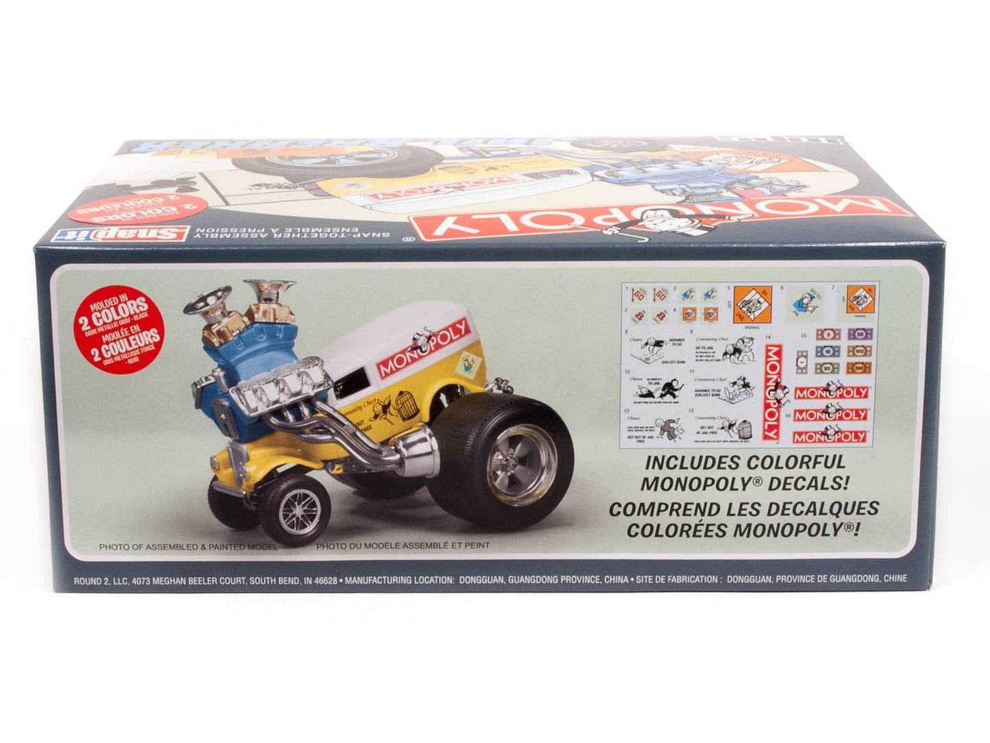 Mpc Monopoly Willy'S Jail Breaker 1:25 Scale Model Kit, Factory Color