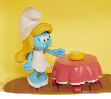 Smurfs The Lost Village Movie Mushroom House Playset With Smurfette Figure