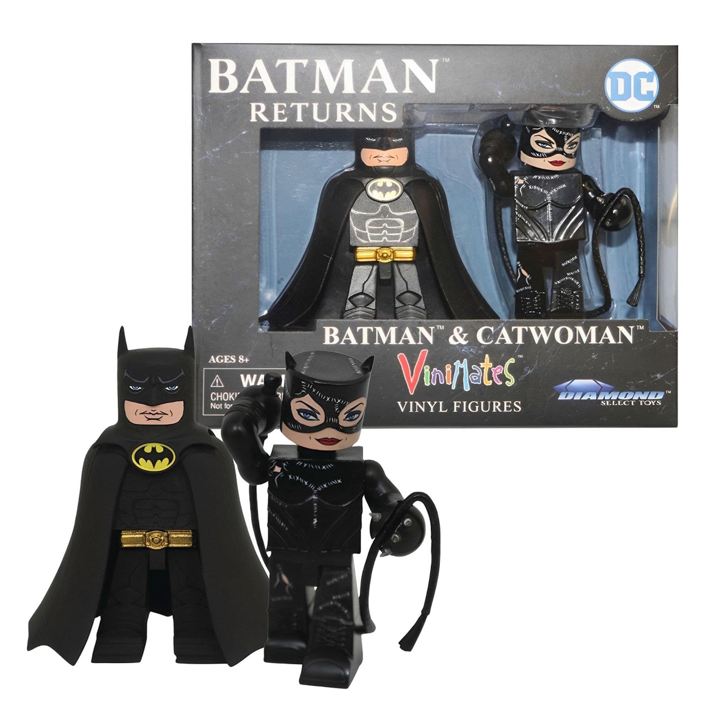 Diamond Select Toys Dc Movie Classics: Batman & Catwoman Vinimate Vinyl Figures 2 Pack
