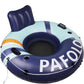 Inflatable River Tube Float  53Pool Float mature-themed  River Tubes for Floating Heavy Duty with Mesh Bottom  Water Tubes for Beach Lake Rafting  Comfortable Backrest & Cup Holders 450 lbs Weight Capacity