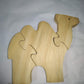 AK HANDICRAFTS Wooden Camel Shape Puzzle (3 Puzzle)