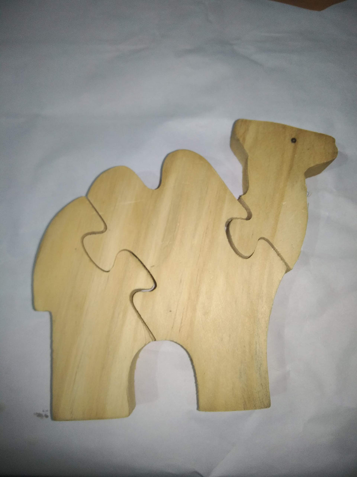 AK HANDICRAFTS Wooden Camel Shape Puzzle (3 Puzzle)