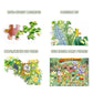 Easter Jigsaw Puzzles 500 Pieces For Adults - Easter Party Colorful Rabbits Egg Puzzles (Easter Party)