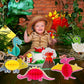 Mocoosy 12 Pieces Dinosaur Party Honeycomb Centerpieces Table Decorations, Dinosaur Birthday Party Supplies Paper Center Piece T