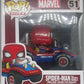 Funko - Marvel Figurines - Spider-Mobile Exclusive Rides Pop 15 Cm - 0889698297240