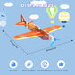 LUCKJOY 48 Pcs Airplane Toy, 8 inch Foam Airplanes for Kids,Paper Airplane Kit for Toddlers 3-5, Glider Toy Planes for Kids,Part