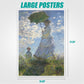 Antelope 1000 Piece Jigsaw Puzzle - Woman with a Parasol by Claude Monet, High Resolution, Matte Finish, Officially Licensed