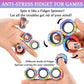 9Pcs Magnetic Rings Fidget Toy Set, Adhd Anxiety Magnetic Fidget Toys Adults Fidget Spinner Rings For Relief, Easter Basket Stuffers Valentines Gifts For 8+ Year Old Teen Boy Girl
