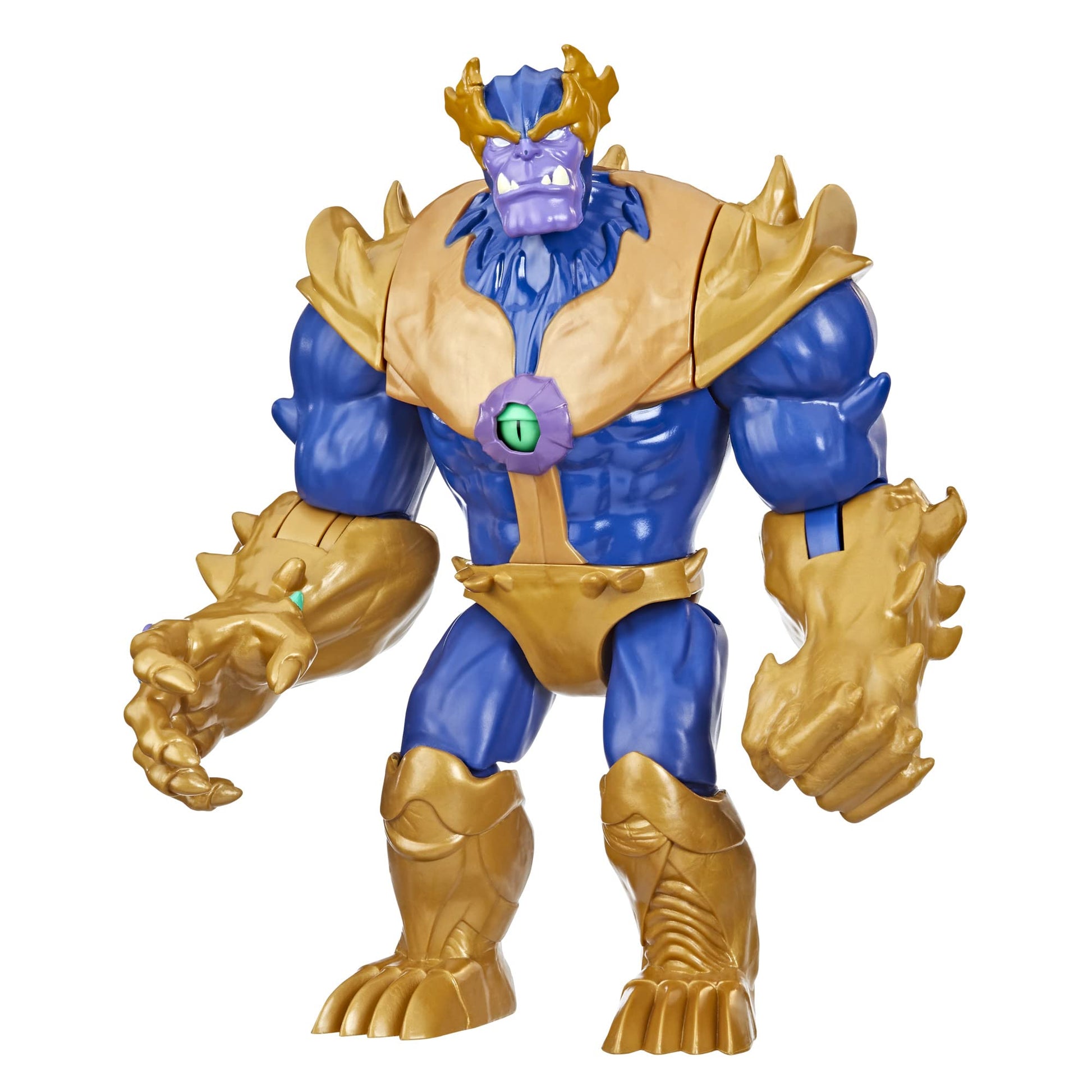 Marvel Avengers Mech Strike Monster Hunters Monster Punch Thanos Toy  9-Inch-Scale Deluxe Action Figure  Toys for Kids Ages 4 and Up