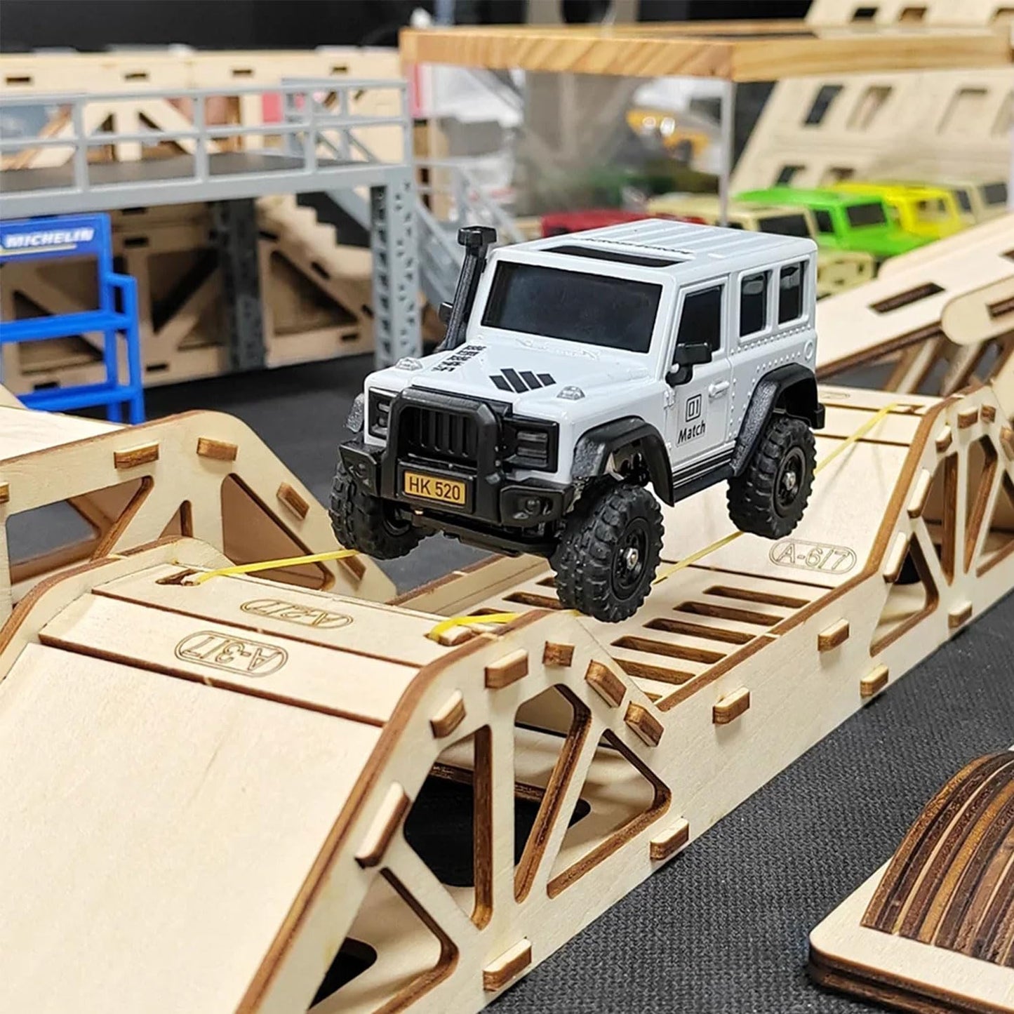 Ldarc 1:43 Scale Mini Rc Crawler Rtr Rc Rock Truck 4X4 2.4Ghz Hobby Grade Remote Control Car Model Vehicle Rc Buggy, Comes With