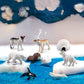 Bretoyin 10Pcs Mini Arctic Animals Toys Set Polar Animal Figurines Arctic Tundra Deer Toy Animal Small White Bear Arctic Fox Kid
