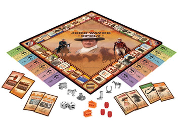 MasterPieces Opoly Board Games - John Wayne Opoly - Officially Licensed Board Games for mature-themeds  Kids  & Family