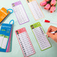 30Pcs Addition And Subtraction Flash Cards, Math Flash Card With 4 Dry Erase Pens 2 Rings, Time Table Flash Cards For 1St To 3Rd